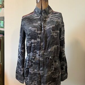 Knox Rose Urban Gray and Black Utility Jacket